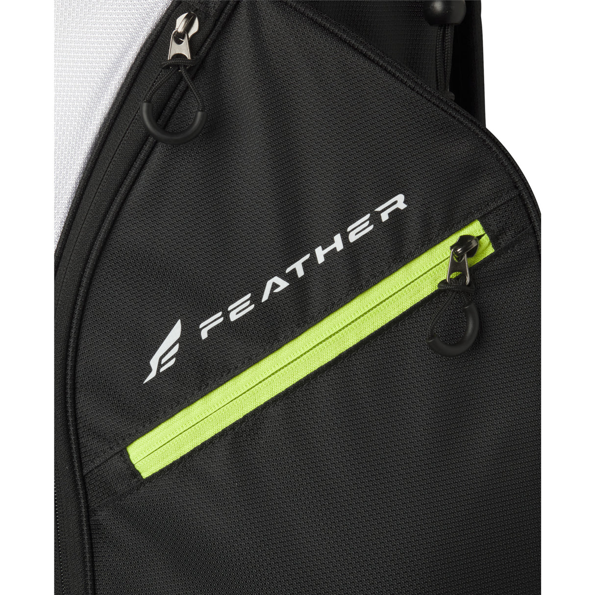 Wilson Feather Cartbag, Schwarz / Grau / Weiß