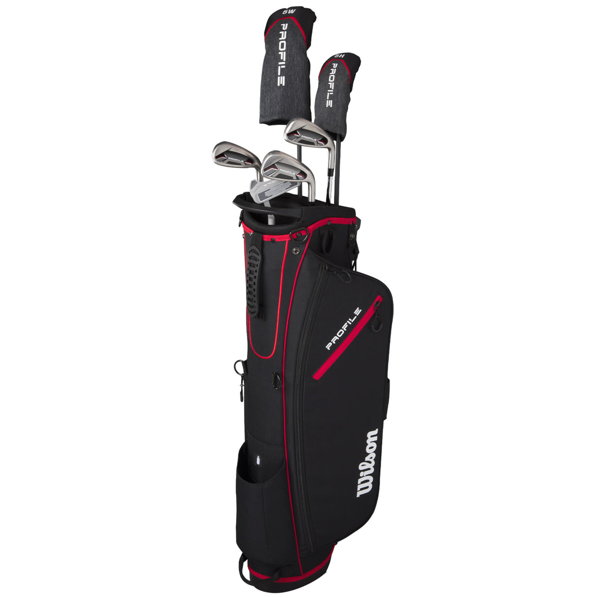 Wilson Profile Halbsatz Herren Komplettset / Golfset, Graphitschaft, Linkshand - Golflaedchen.de