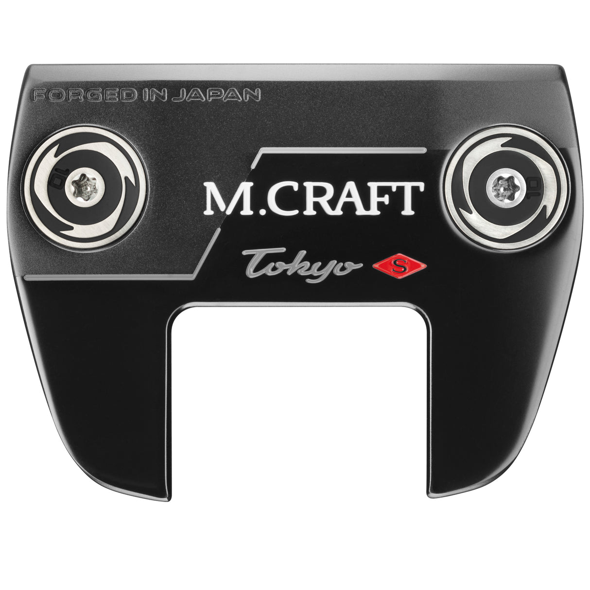 Mizuno M-Craft TOKYO S Putter, Slant Neck, Grey, Rechtshand, 34 Inch Länge