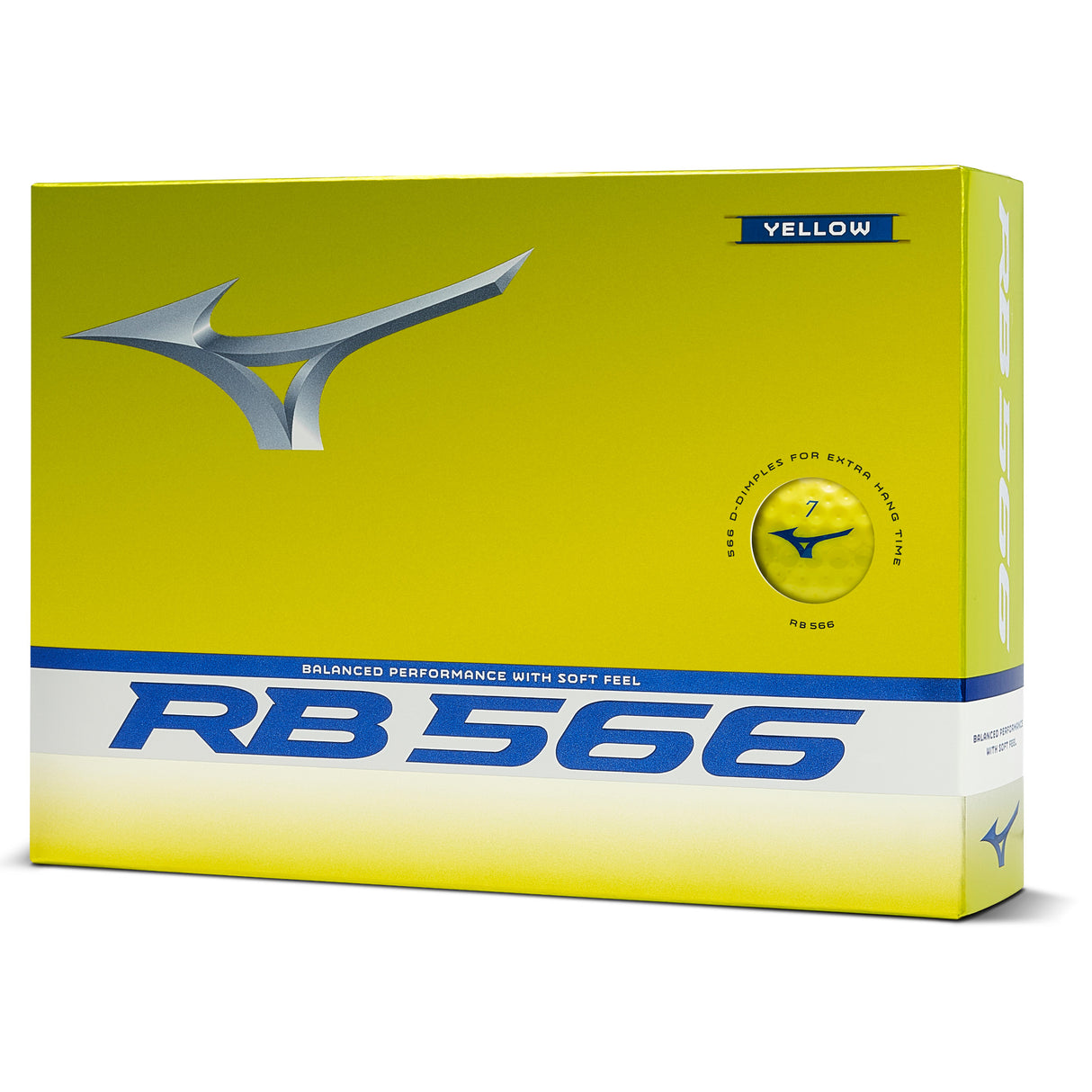 Mizuno 2026 RB566 Golfbälle, 12 Stück