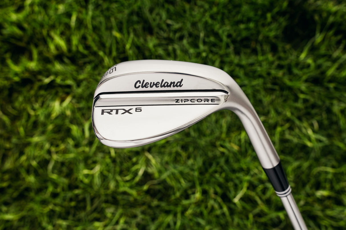Cleveland RTX6 ZipCore Wedge, Tour Satin, Stahlschaft, Herren Linkshand - Golflaedchen.de