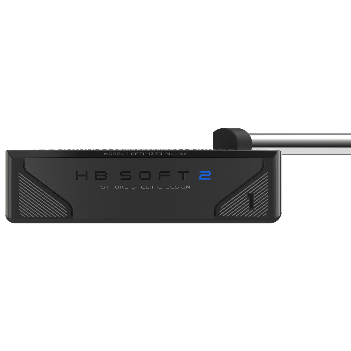 Cleveland HB Soft 2 Black Putter, #1 Plumber's Neck, Rechtshand