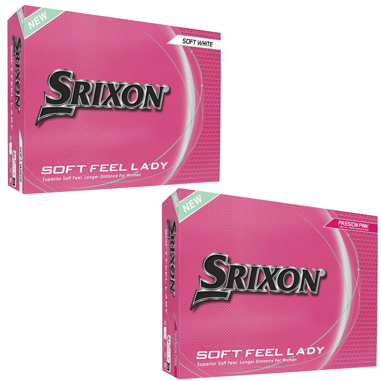 Srixon 2026 Soft Feel Damen Golfbälle, 12 Stück - Golflaedchen.de