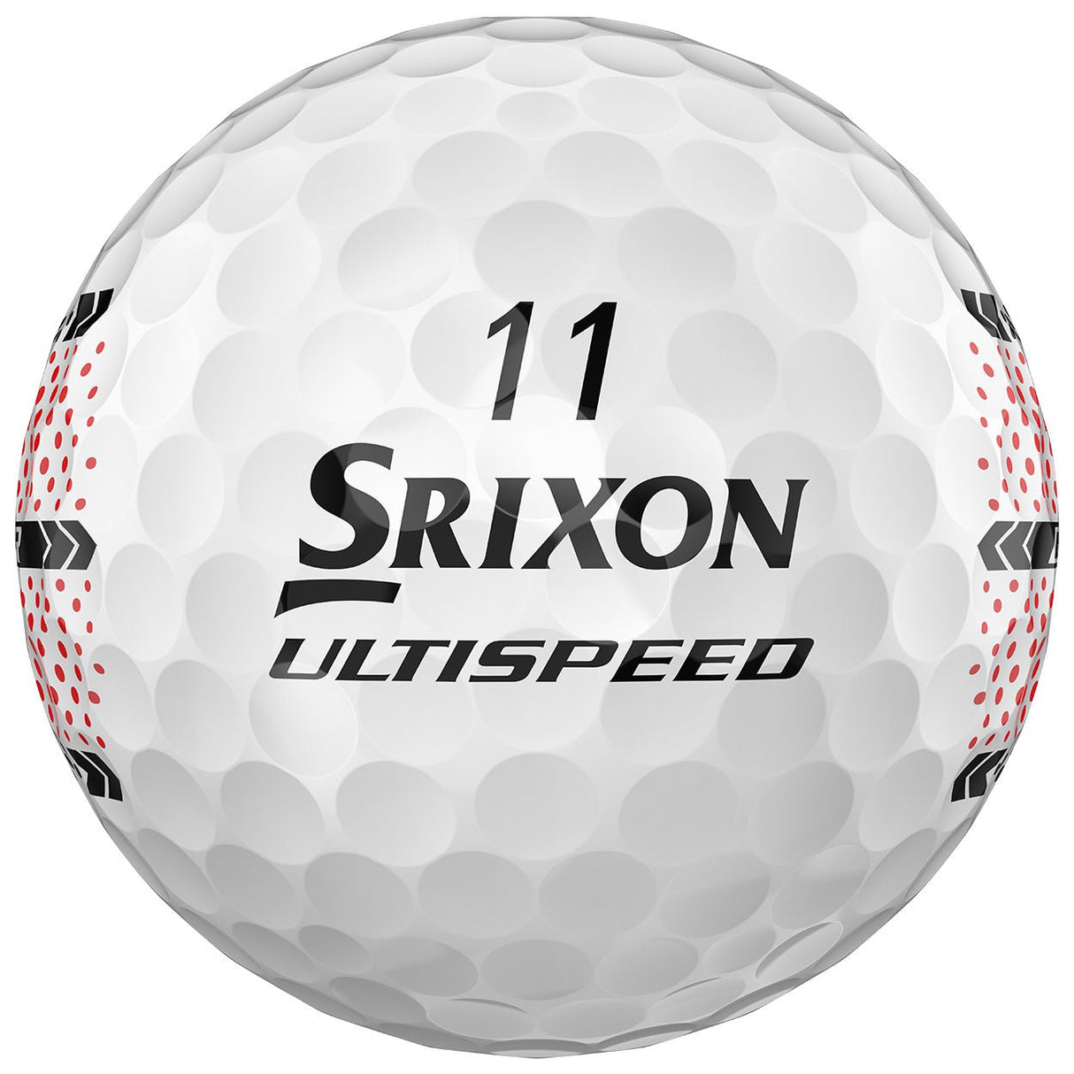 Srixon 2026 Q - Star UltiSpeed Trackline Golfbälle, Weiß, 12 Stück - Golflaedchen.de