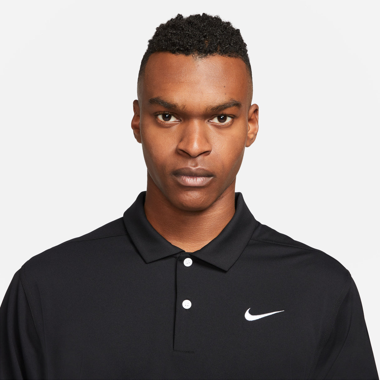 Nike Golf Dri-Fit Essential Herren Polo, Schwarz