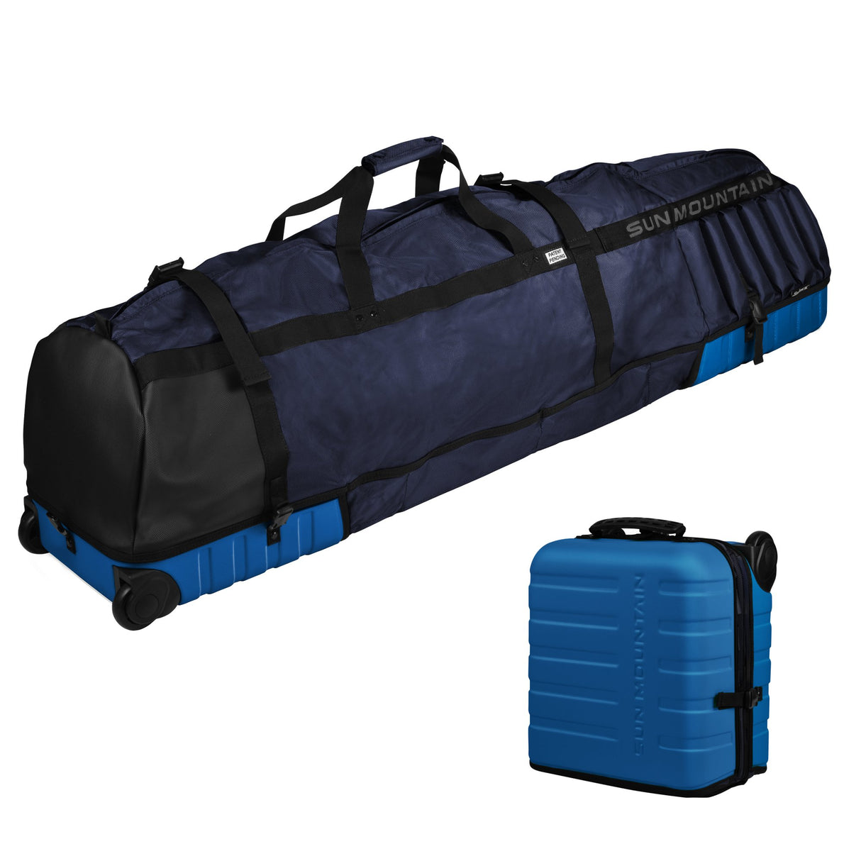 Sun Mountain KUBE Travelcover / Golf Reisetasche, Cobalt / Navy