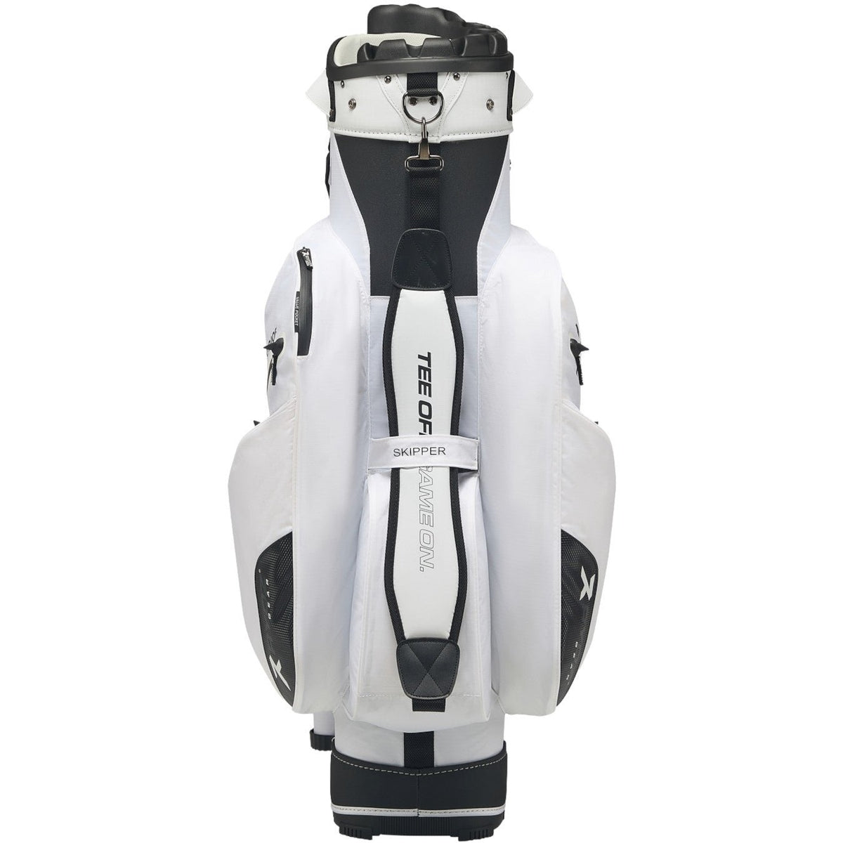 Rydz Skipper QO9 Waterproof Cartbag, Weiß - Golflaedchen.de
