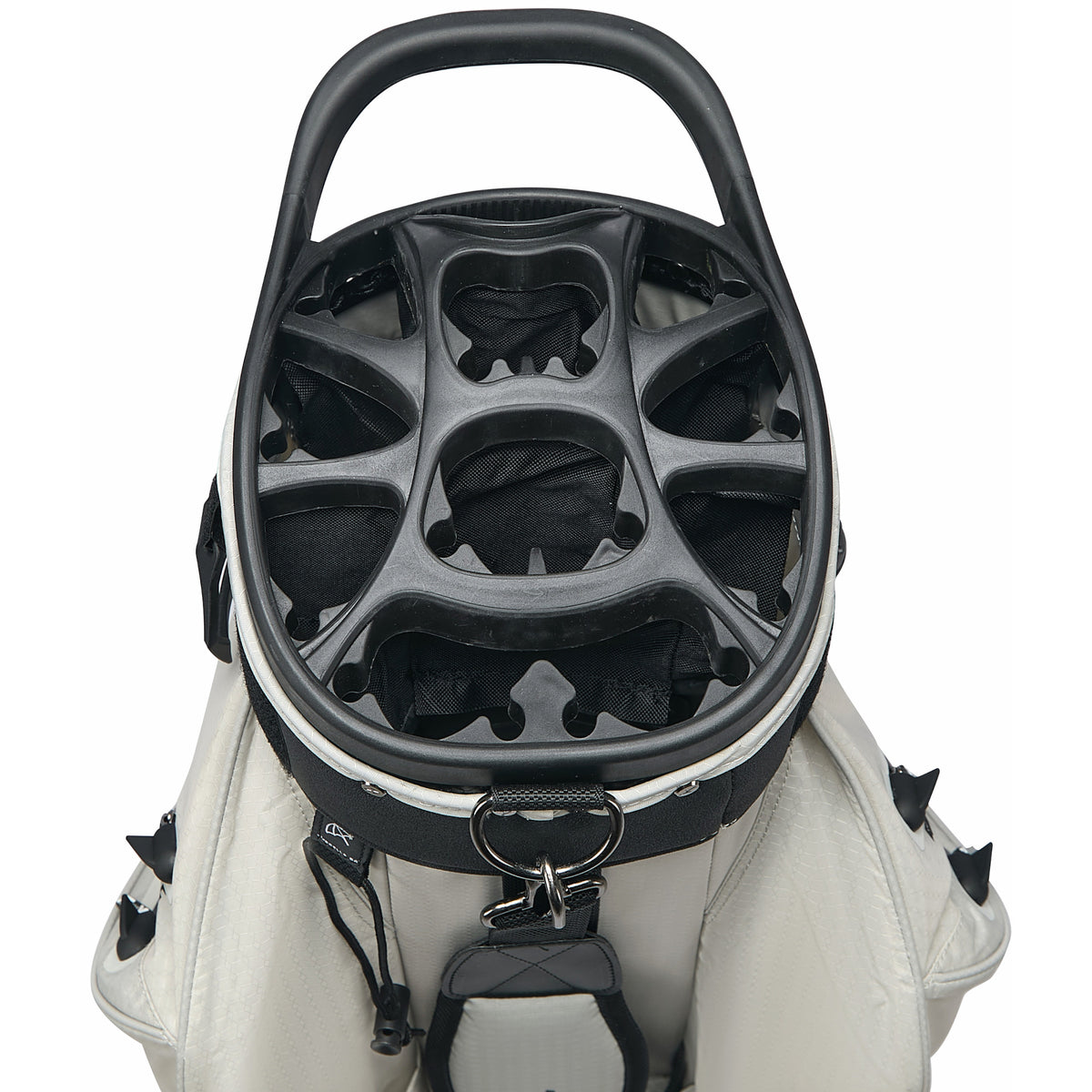 Rydz Clip Waterproof Cartbag, Silbergrau