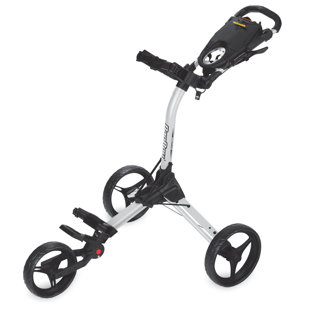 Bag Boy Compact C3 3 - Rad Golftrolley, Weiß / Schwarz - Golflaedchen.de
