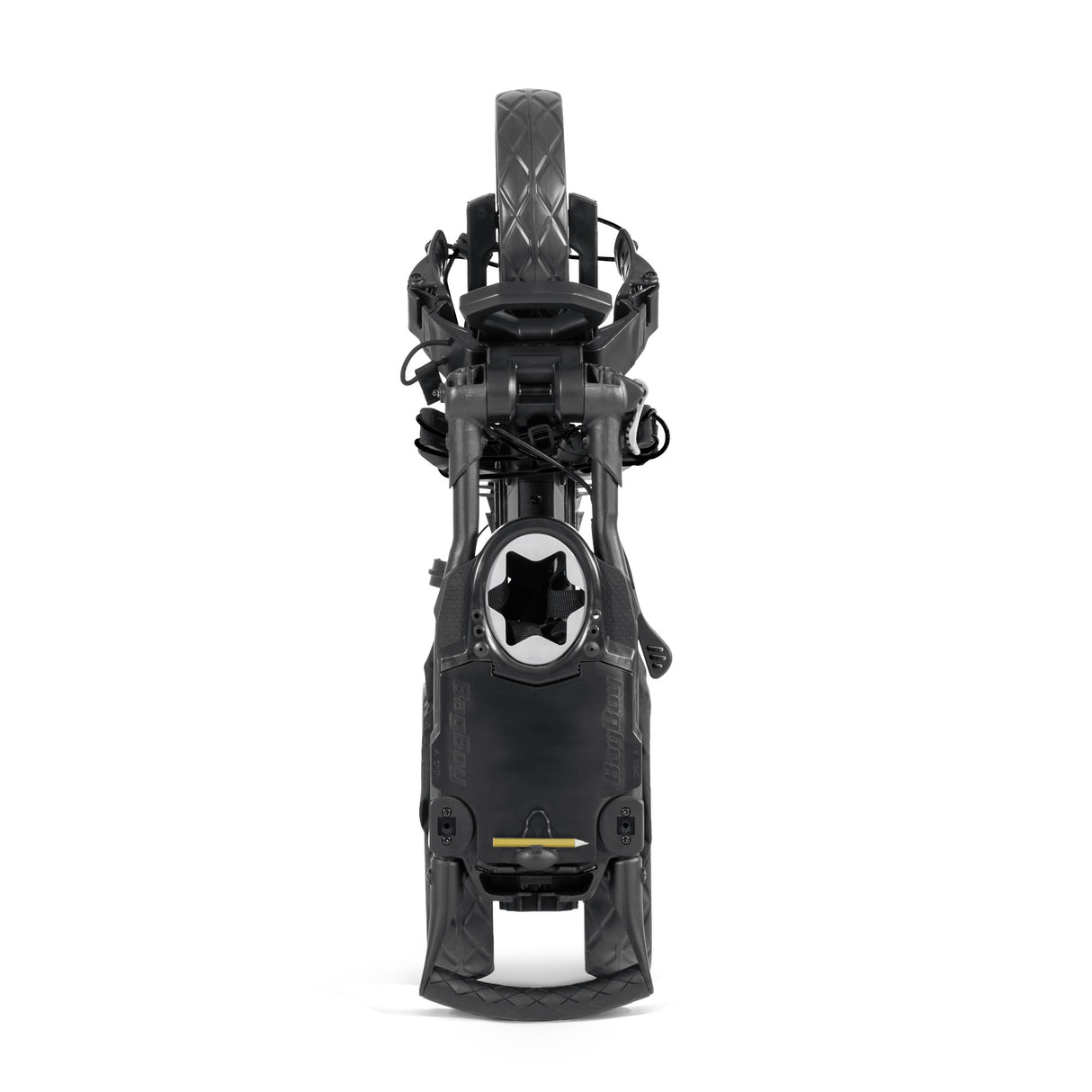 Bag Boy Slimfold 3-Rad Golftrolley, Schwarz