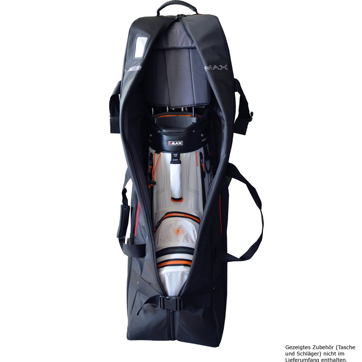 Big Max Traveler Travelcover / Golf Reisetasche, Schwarz