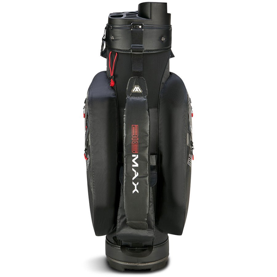 Big Max Aqua Silencio 4 Waterproof Cartbag, Schwarz - Golflaedchen.de
