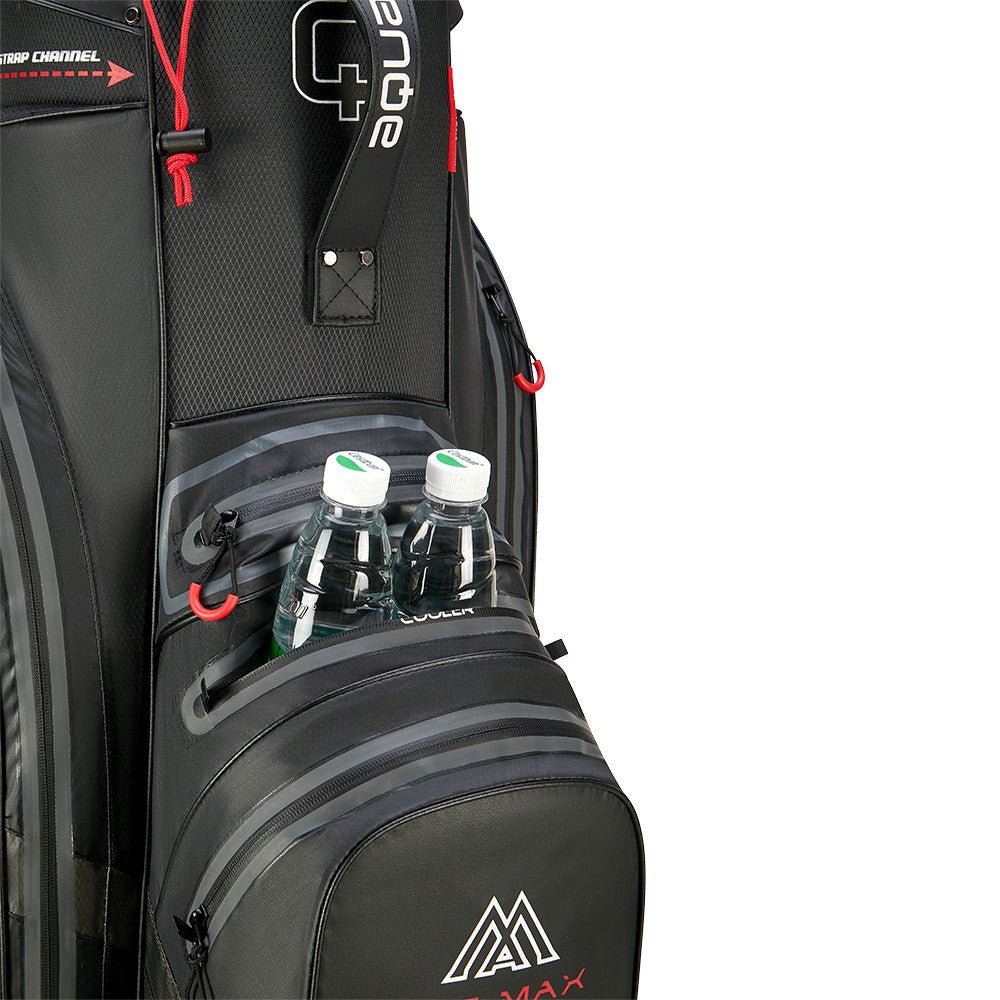 Big Max Aqua Silencio 4 Waterproof Cartbag, Schwarz - Golflaedchen.de