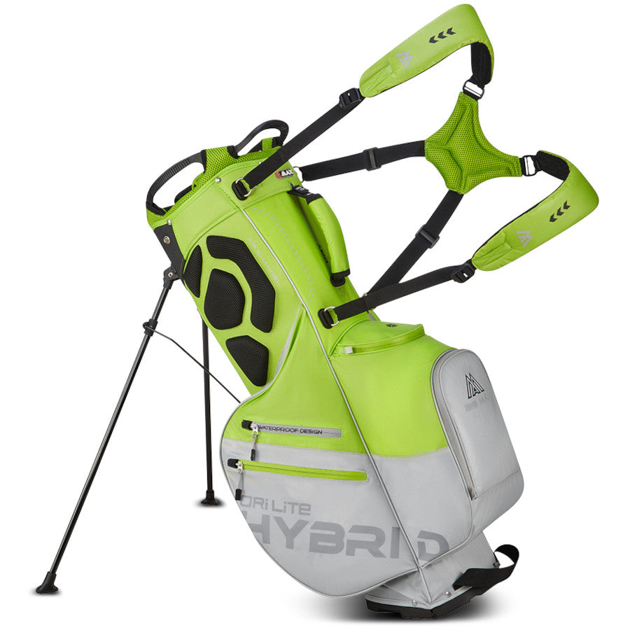 Big Max Dri Lite Hybrid Plus Waterproof Standbag, Grün / Silbergrau