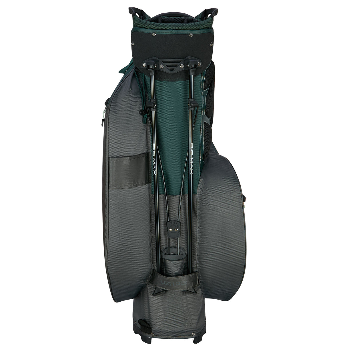 Big Max Dri Lite Hybrid Plus Waterproof Standbag, Dunkelgrün / Braun