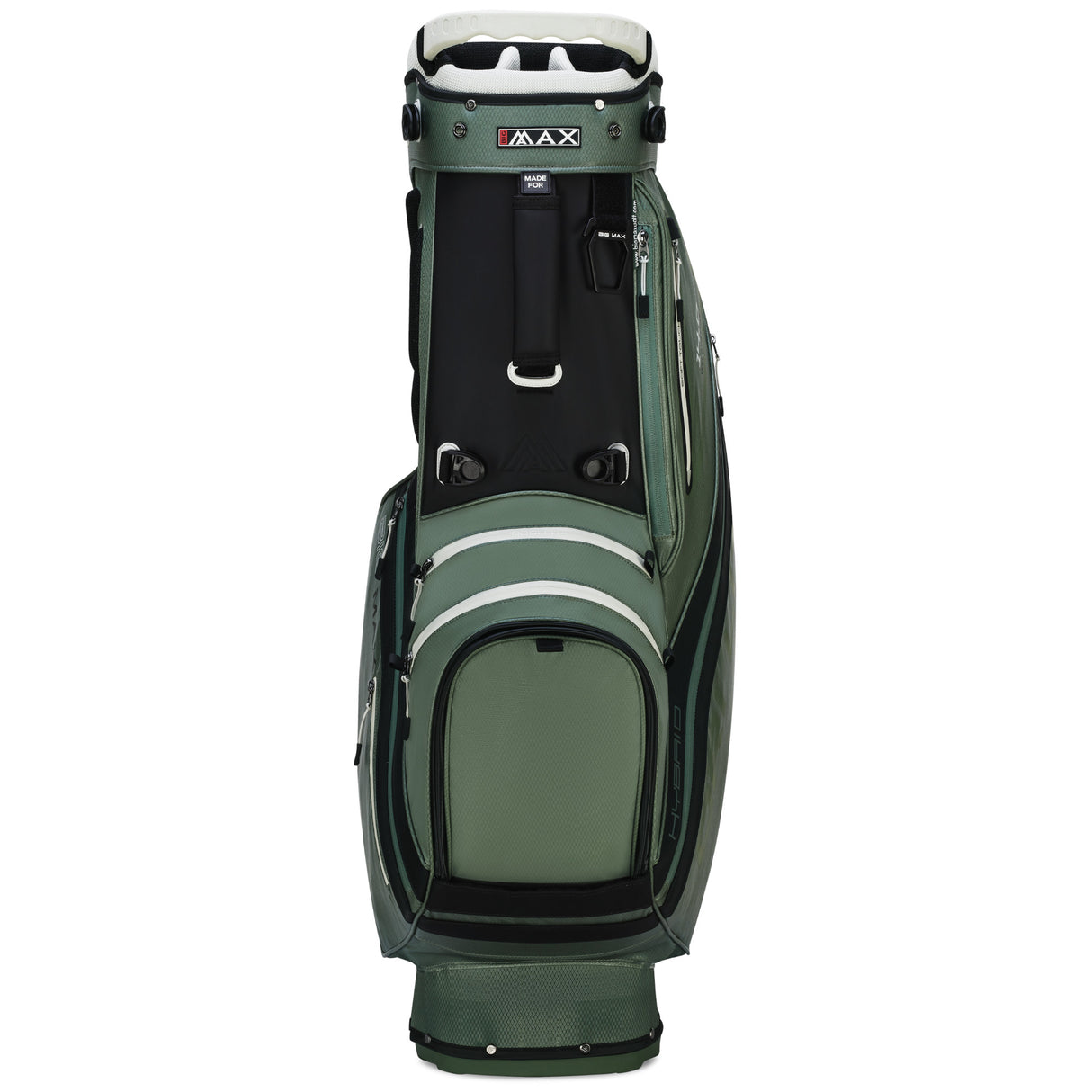 Big Max Dri Lite Hybrid Tour 2 Waterproof Standbag, Grün / Schwarz