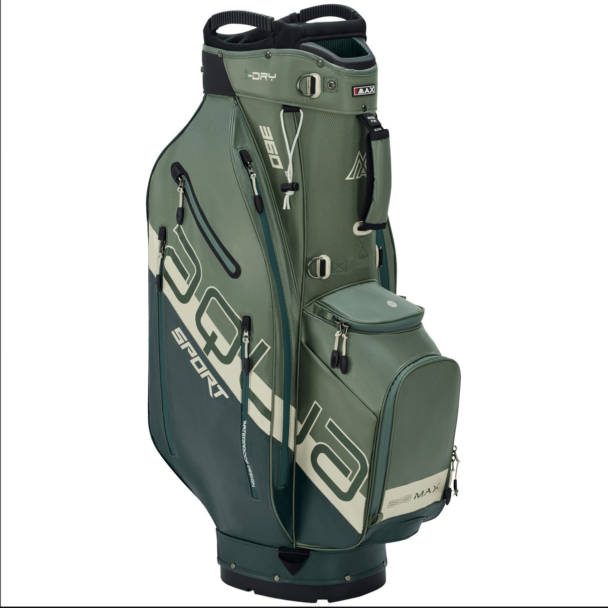 Big Max 2026 Aqua Sport 360² Waterproof Cartbag, Grün