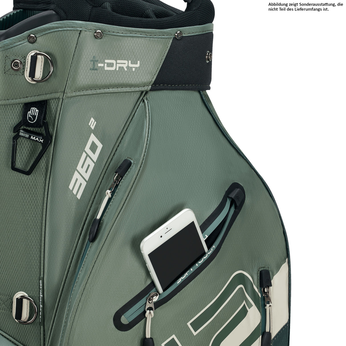 Big Max 2026 Aqua Sport 360² Waterproof Cartbag, Grün