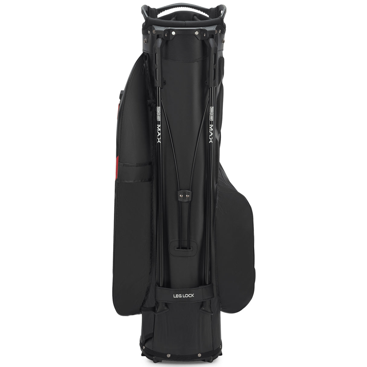 Big Max Aqua Eight H Waterproof Standbag, Schwarz / Rot