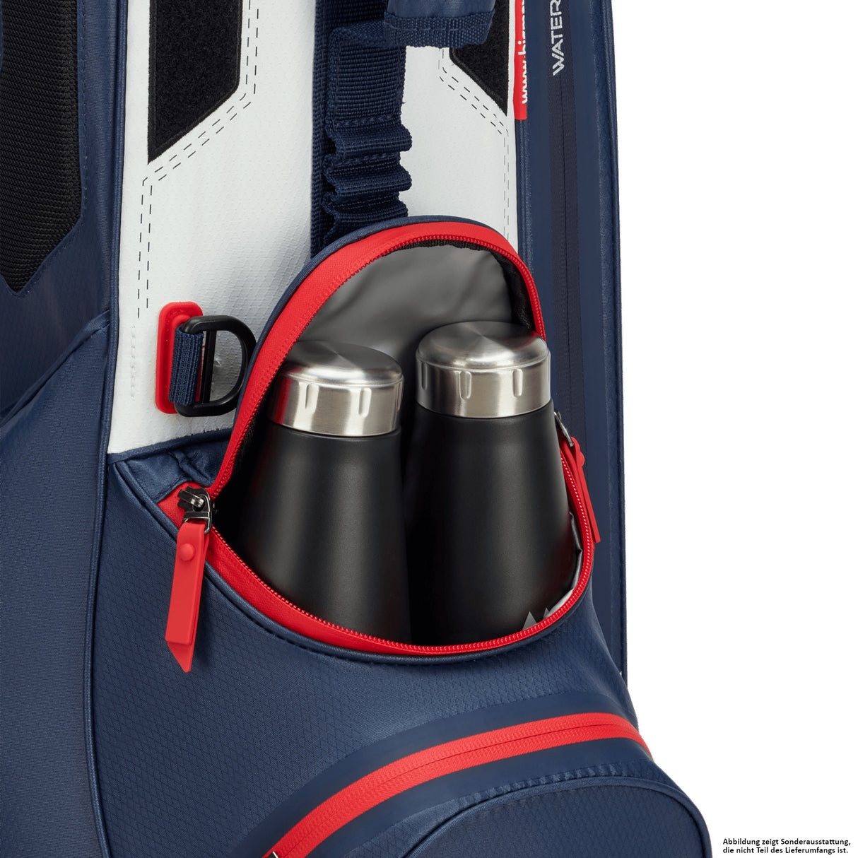 Big Max Aqua Eight H Waterproof Standbag, Navy / Weiß / Rot
