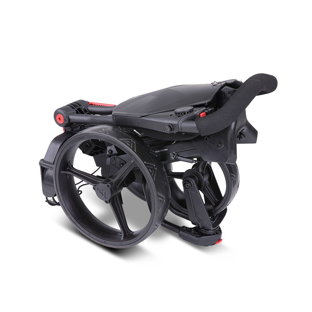 Big Max IQ2 360 3 - Rad Golftrolley, Schwarz - Golflaedchen.de