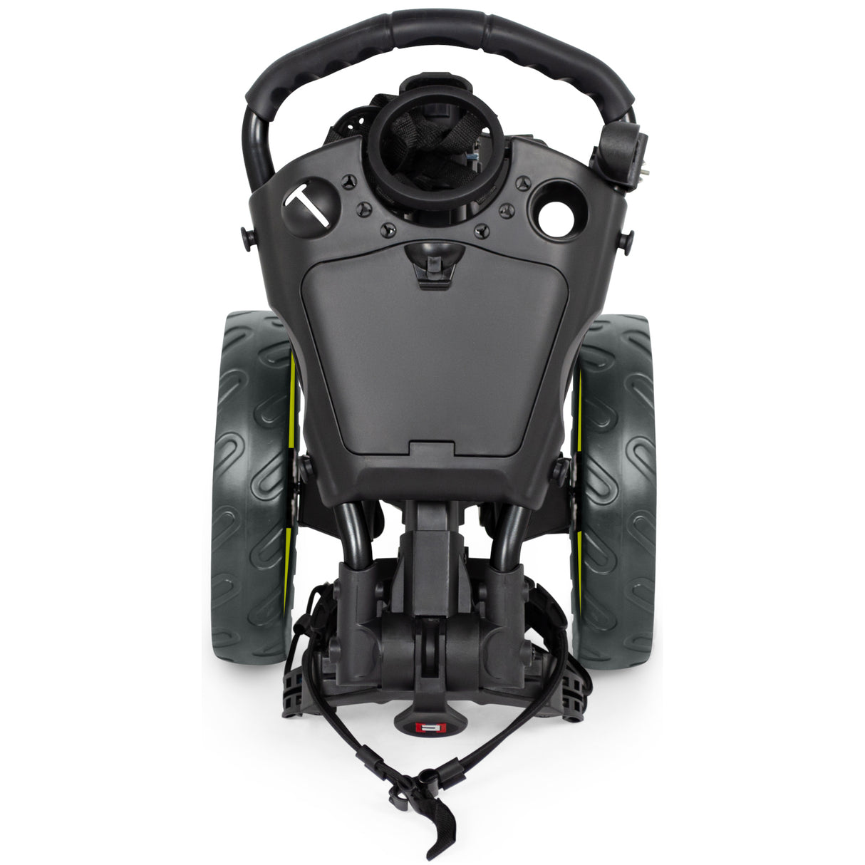 Wishbone TWO Golftrolley, Schwarz / Grün - Golflaedchen.de