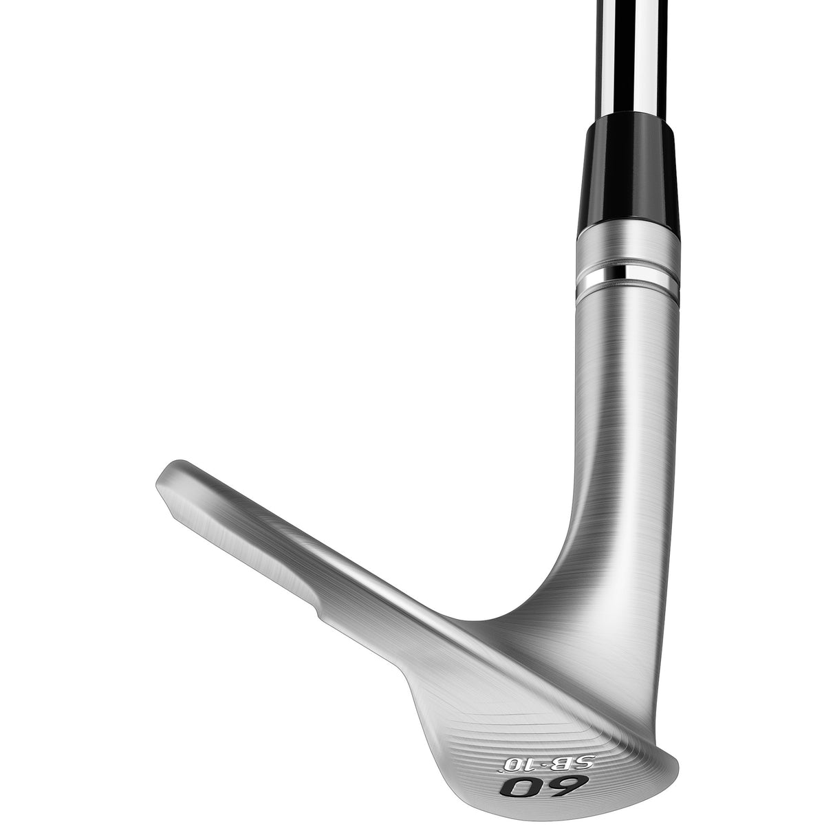 Taylor Made Milled Grind 5 Wedge, Chrome Finish, Stahlschaft, Herren Linkshand