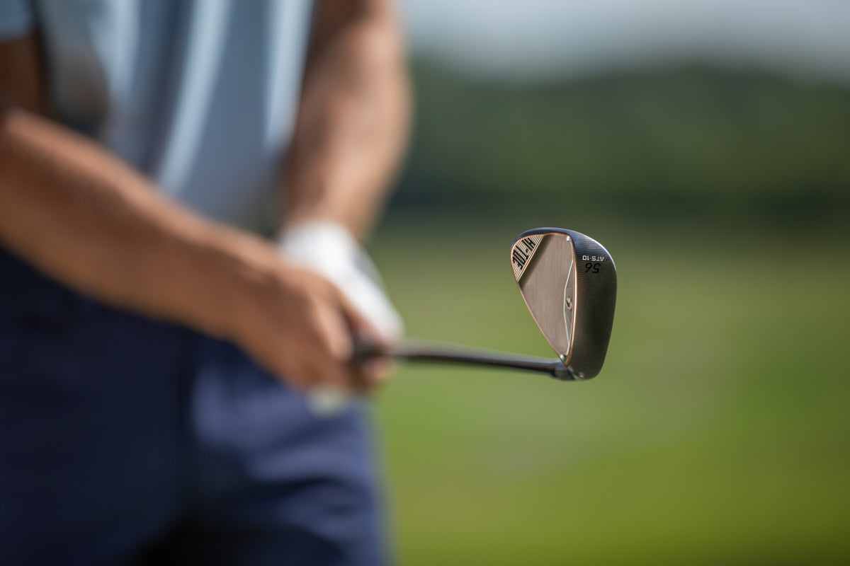 TaylorMade Hi-Toe 5 Wedge, Copper, Stahlschaft, Herren Linkshand