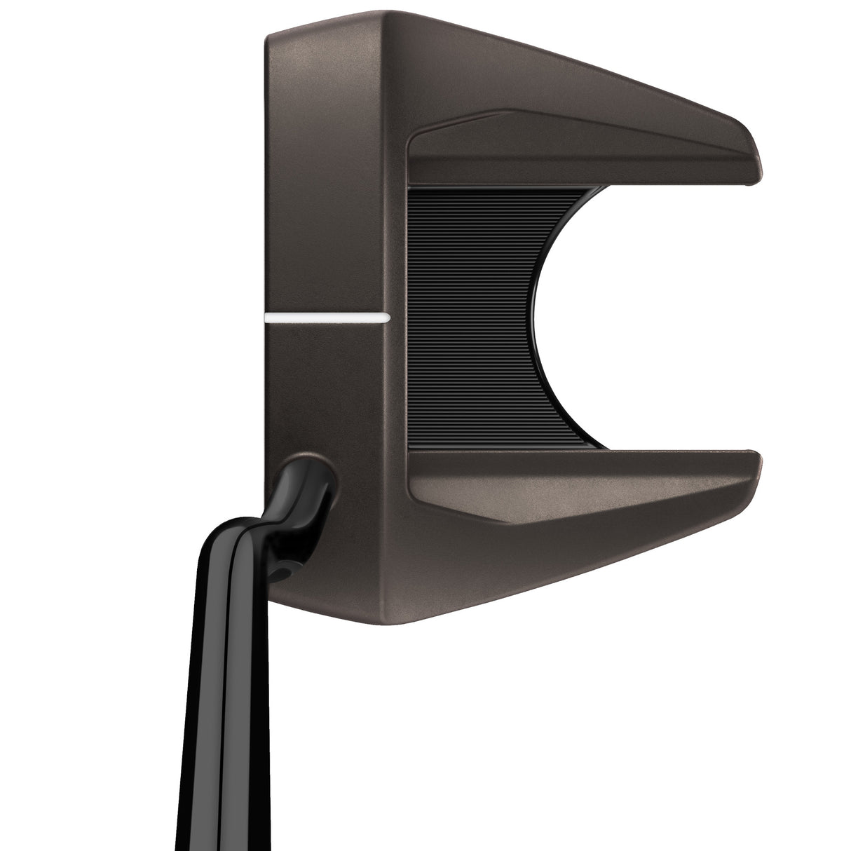 TaylorMade Spider Tour F Torched Putter, #DB (Double Bend), Single Line, Rechtshand