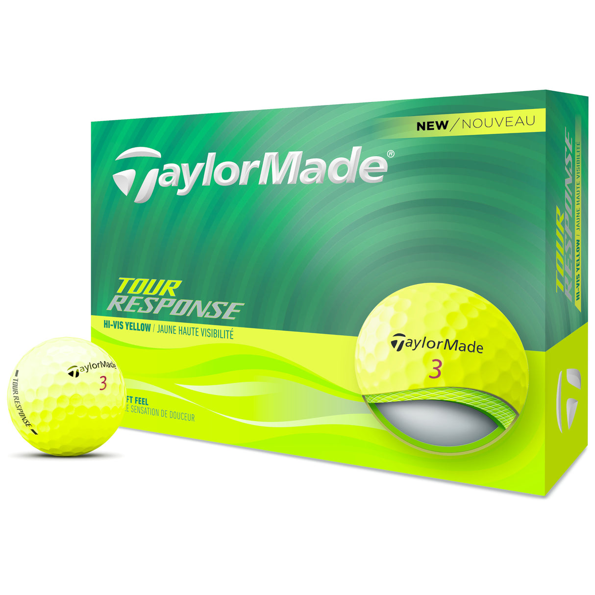 Taylor Made Tour Response Golfbälle, 12 Stück