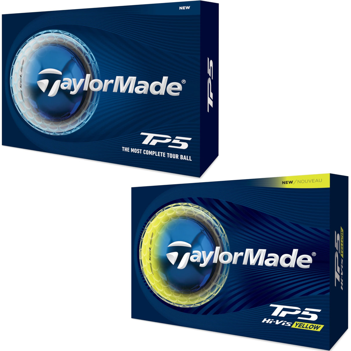 Taylor Made 2026 TP5 Golfbälle, 12 Stück - Golflaedchen.de