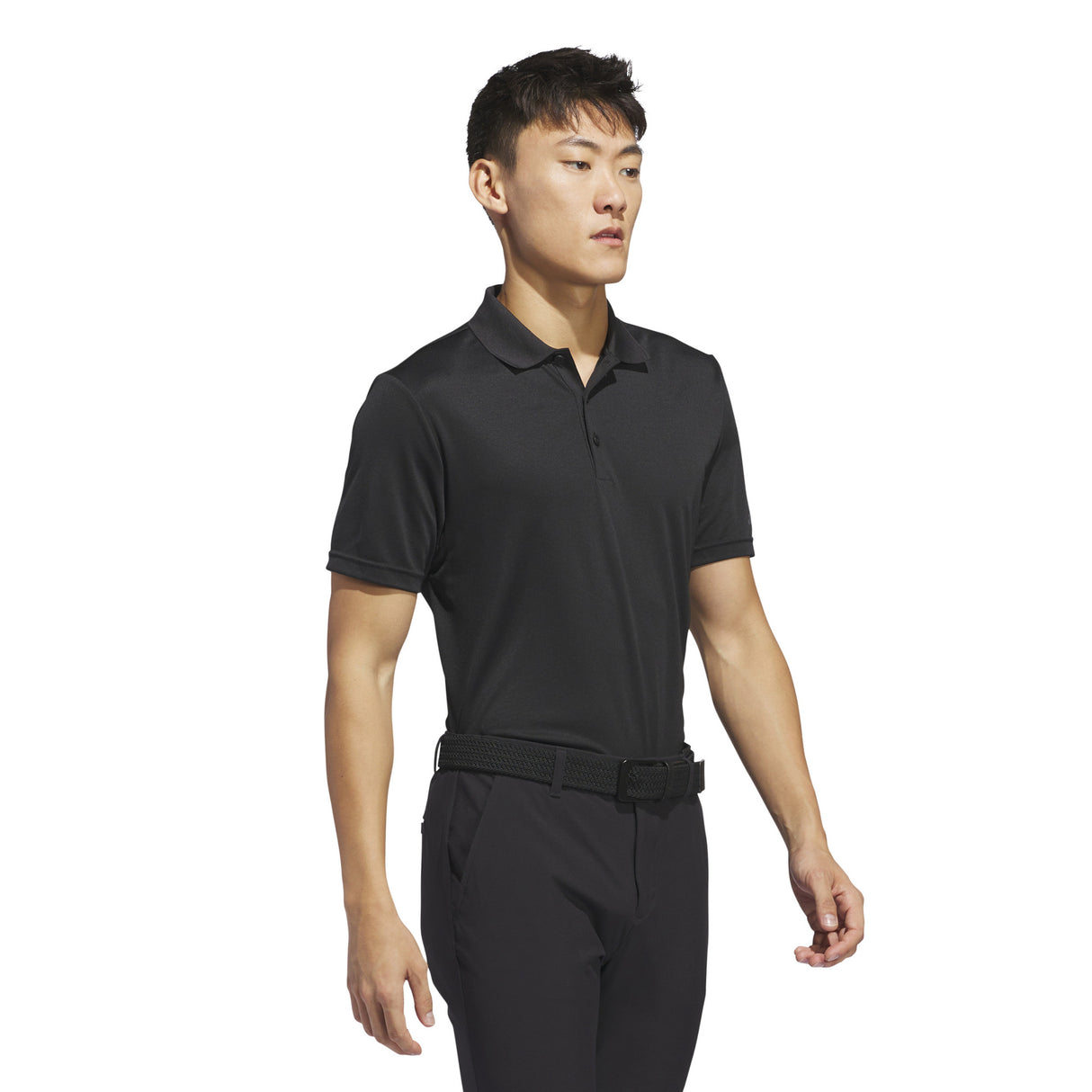 Adidas 2026 Performance Golf Herren Polo, Schwarz