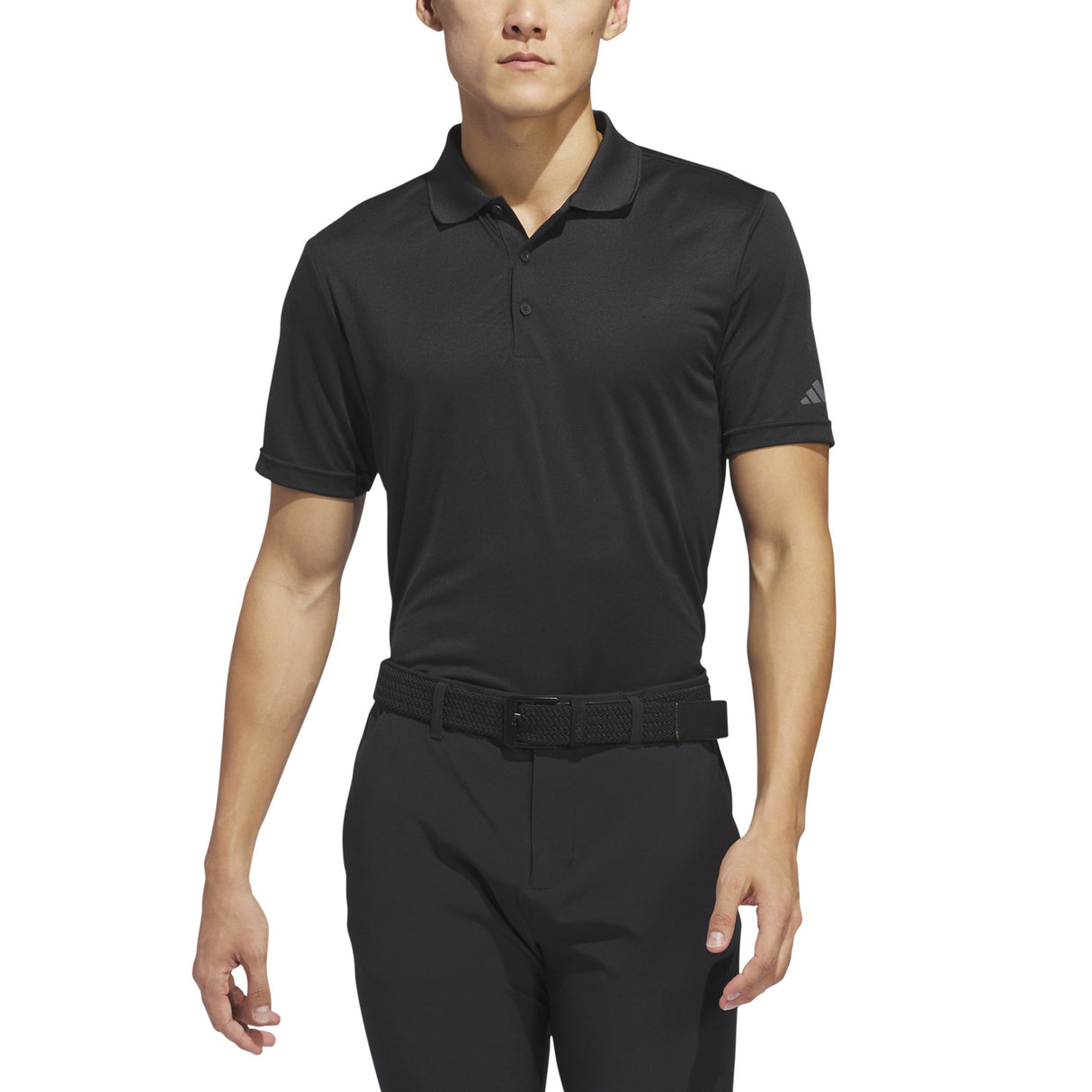 Adidas 2026 Performance Golf Herren Polo, Schwarz