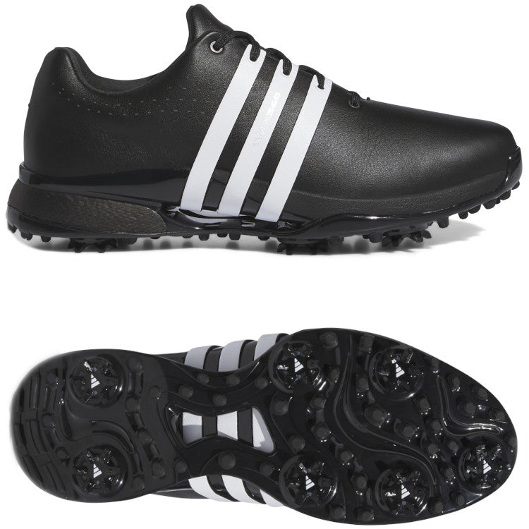 Adidas Tour 360 Herren Golfschuhe 2026, Schwarz / Weiß