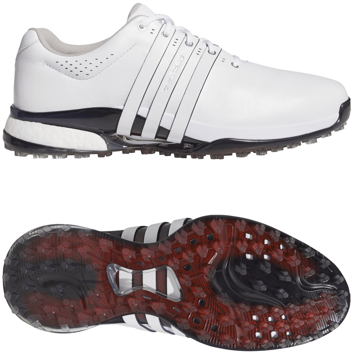 Adidas Tour 360 SL Herren Golfschuhe 2026, Weiß / Navy