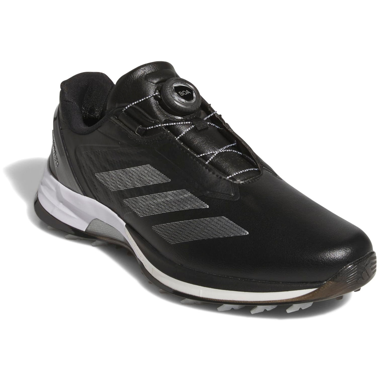 Adidas Adizero ZG 26 BOA Herren Golfschuhe, Schwarz / Silbergrau