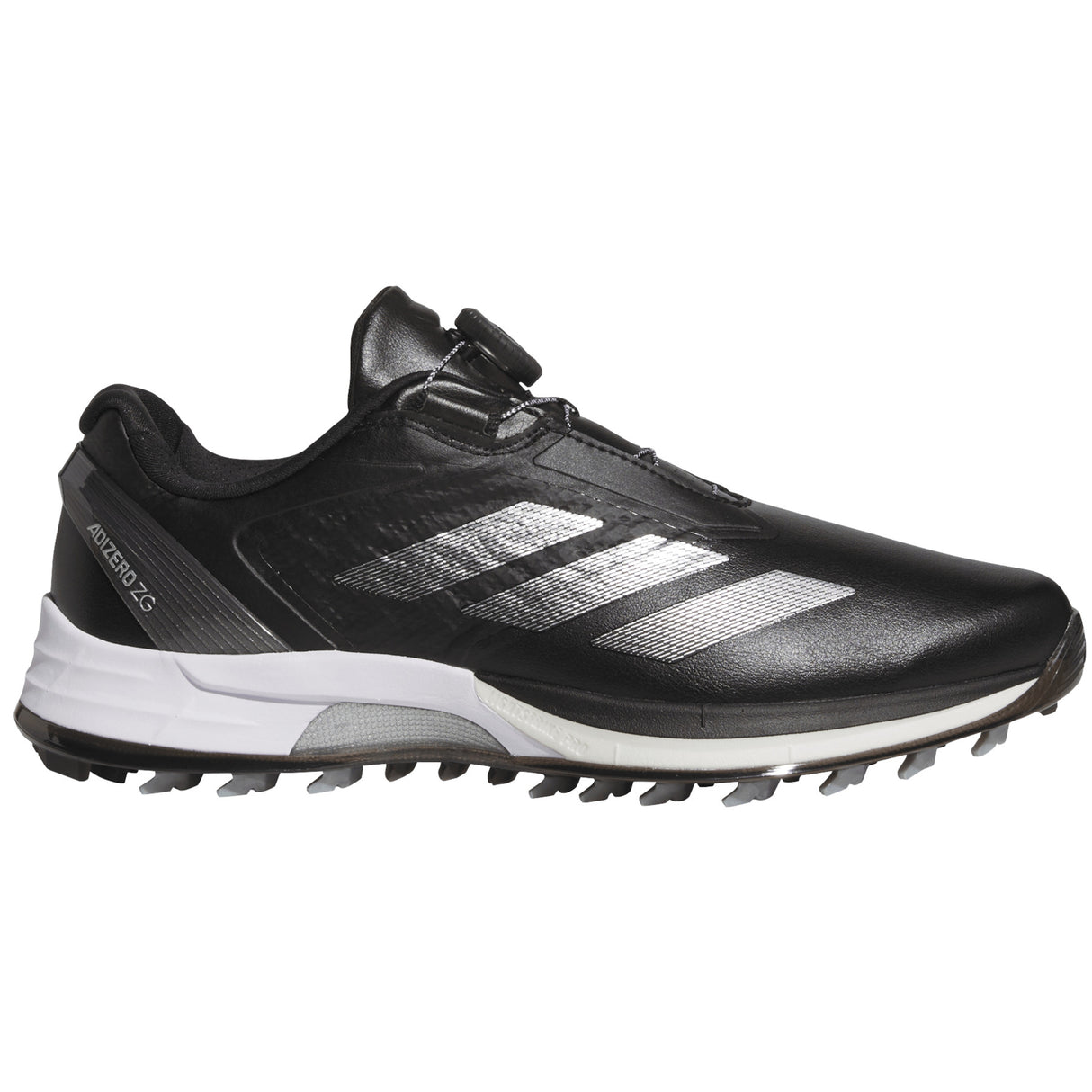 Adidas Adizero ZG 26 BOA Herren Golfschuhe, Schwarz / Silbergrau