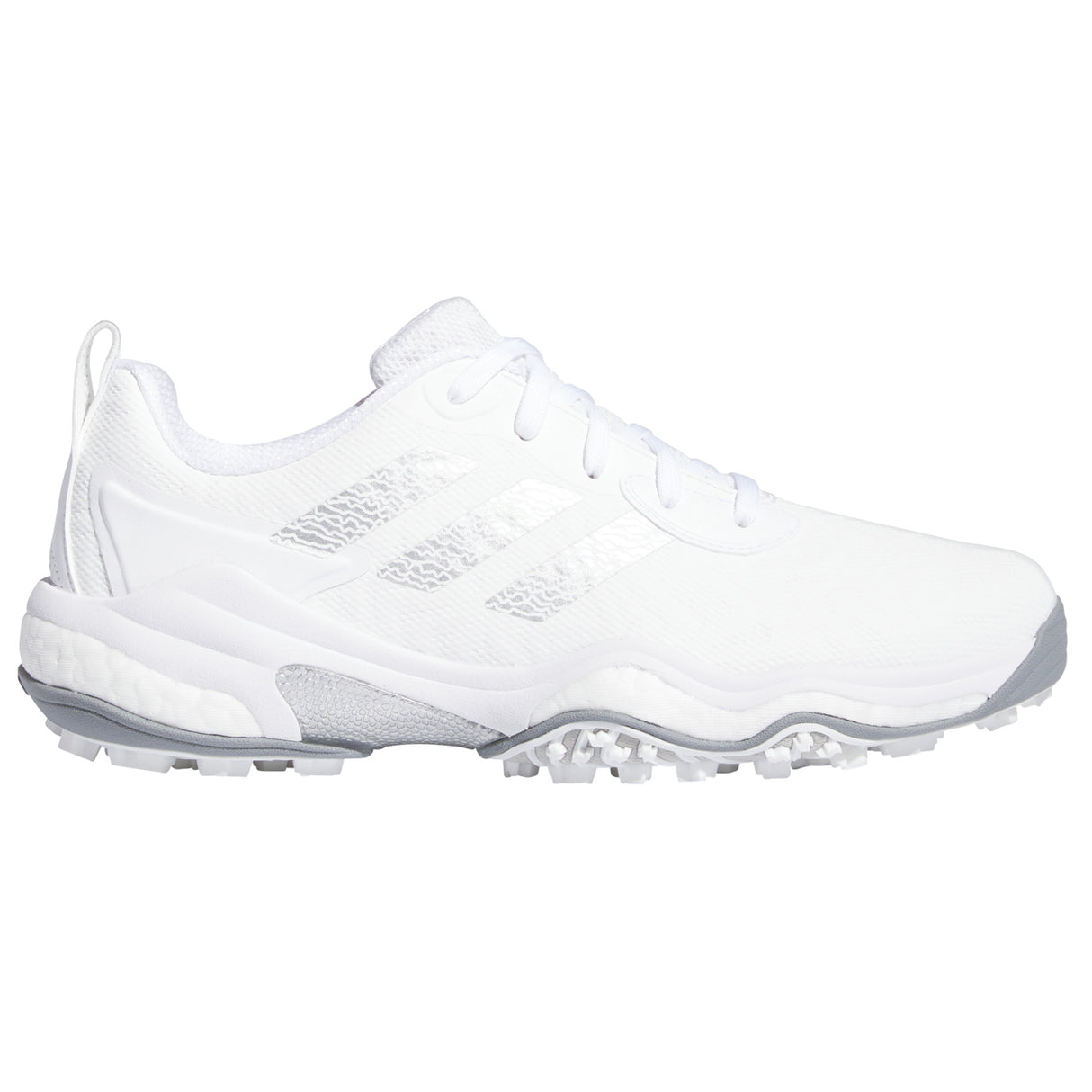 Adidas CodeChaos Herren Golfschuhe, Weiß / Silbergrau