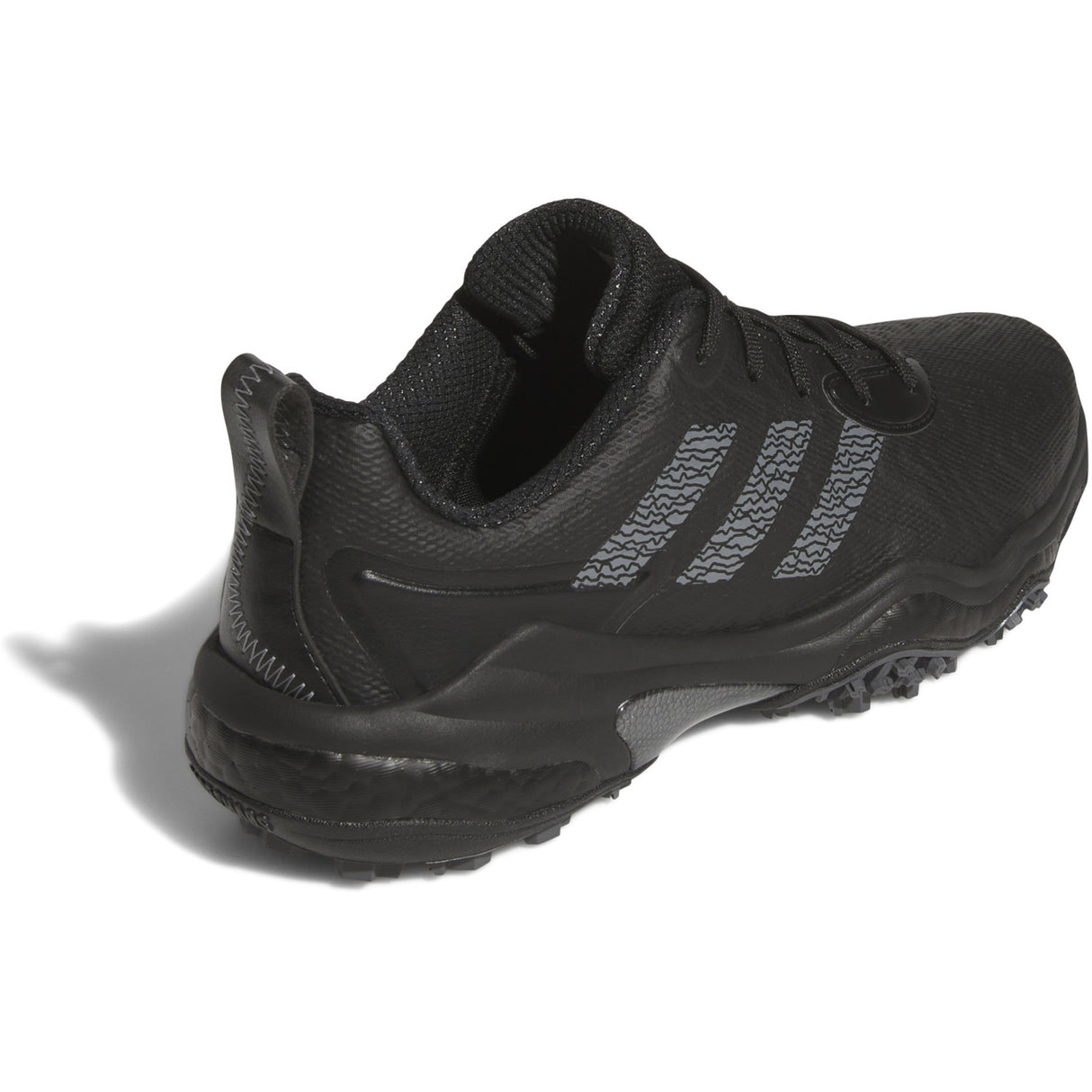 Adidas CodeChaos 25 Herren Golfschuhe, Schwarz / Metallgrau
