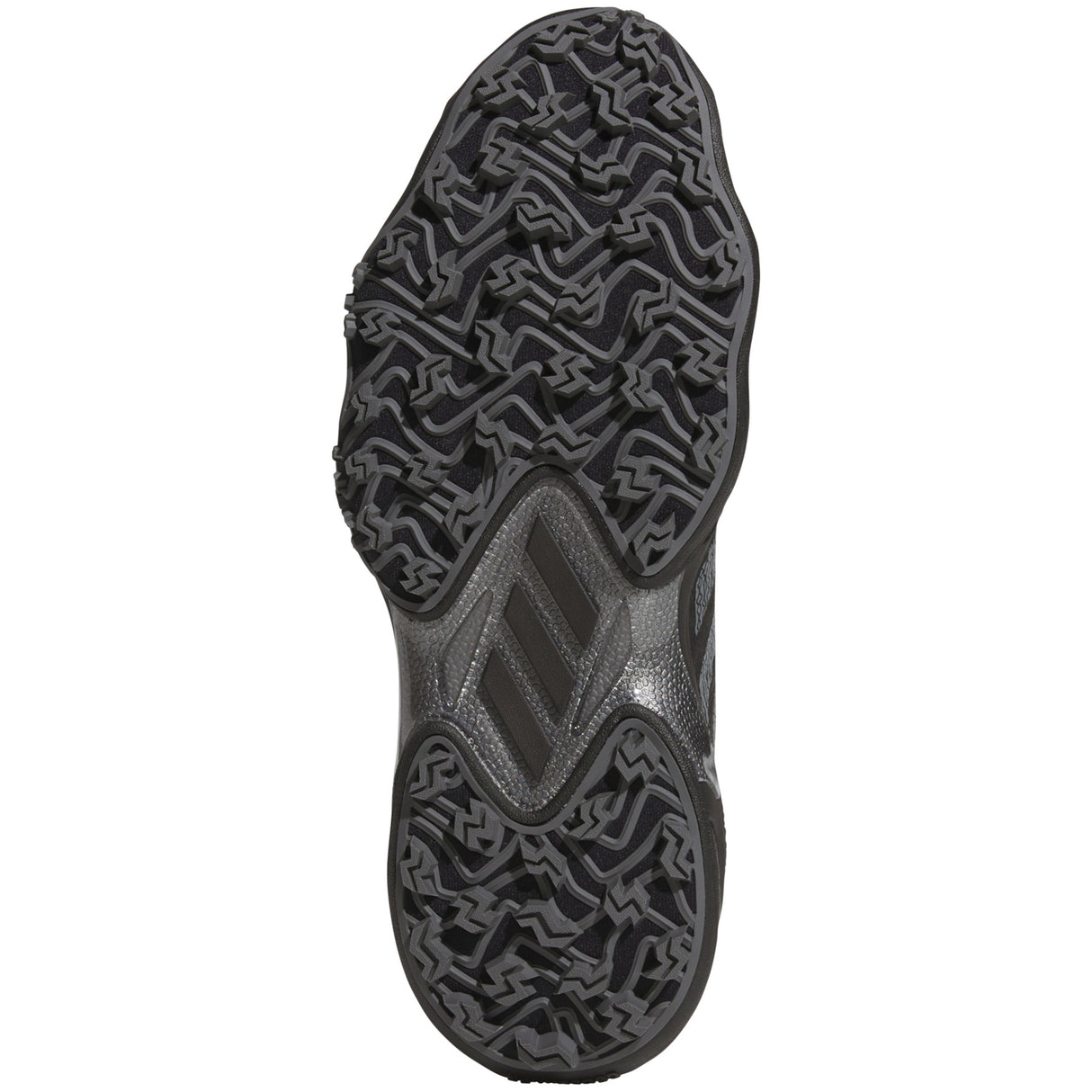 Adidas CodeChaos 25 Herren Golfschuhe, Schwarz / Metallgrau