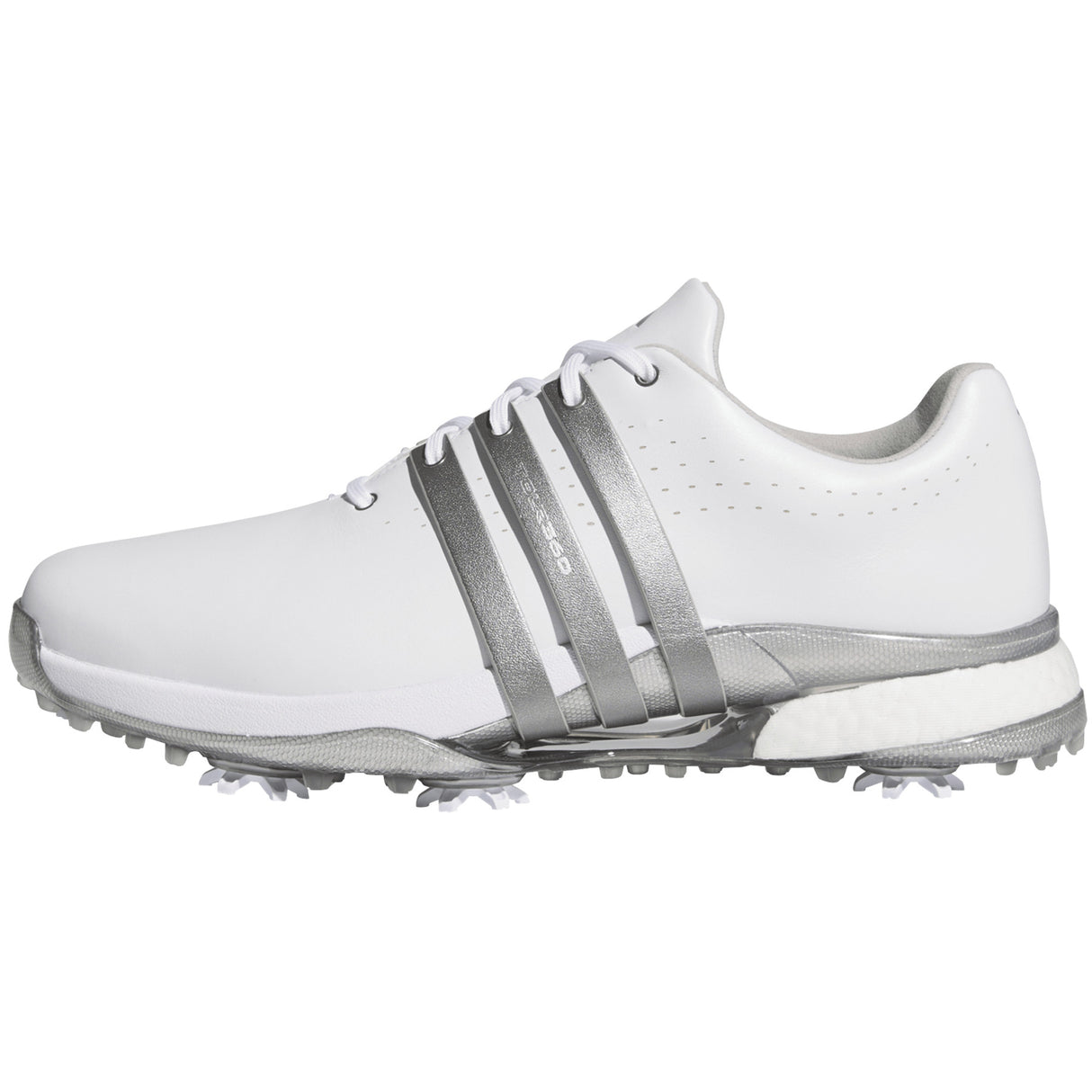 Adidas Tour 360 Herren Golfschuhe 2026, Weiß / Silbergrau