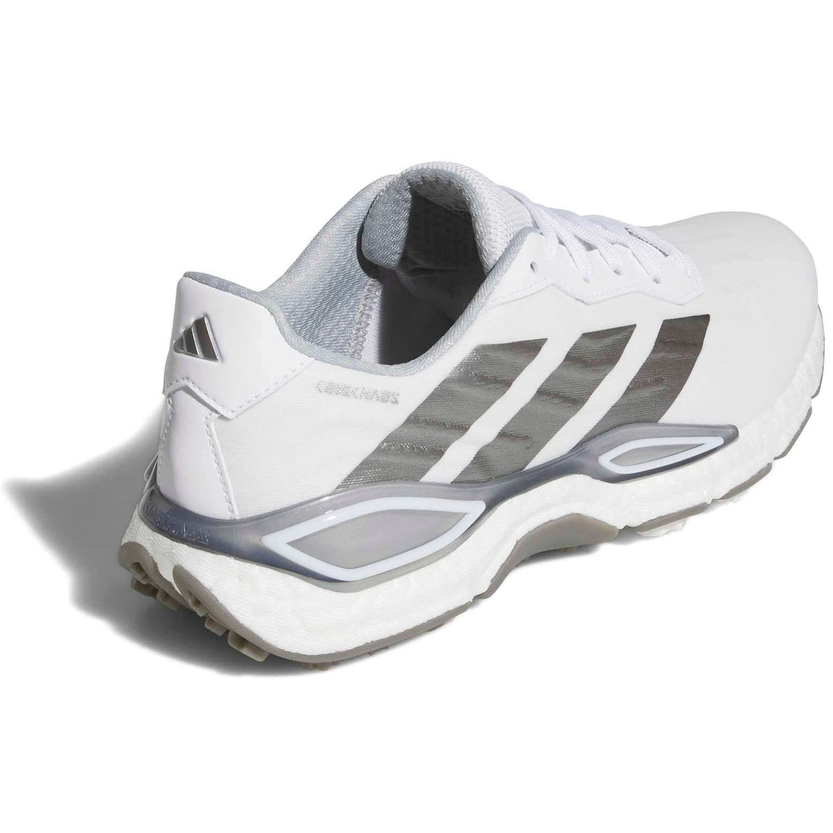 Adidas 2027 CodeChaos Herren Golfschuhe, Weiß / Silbergrau - Golflaedchen.de