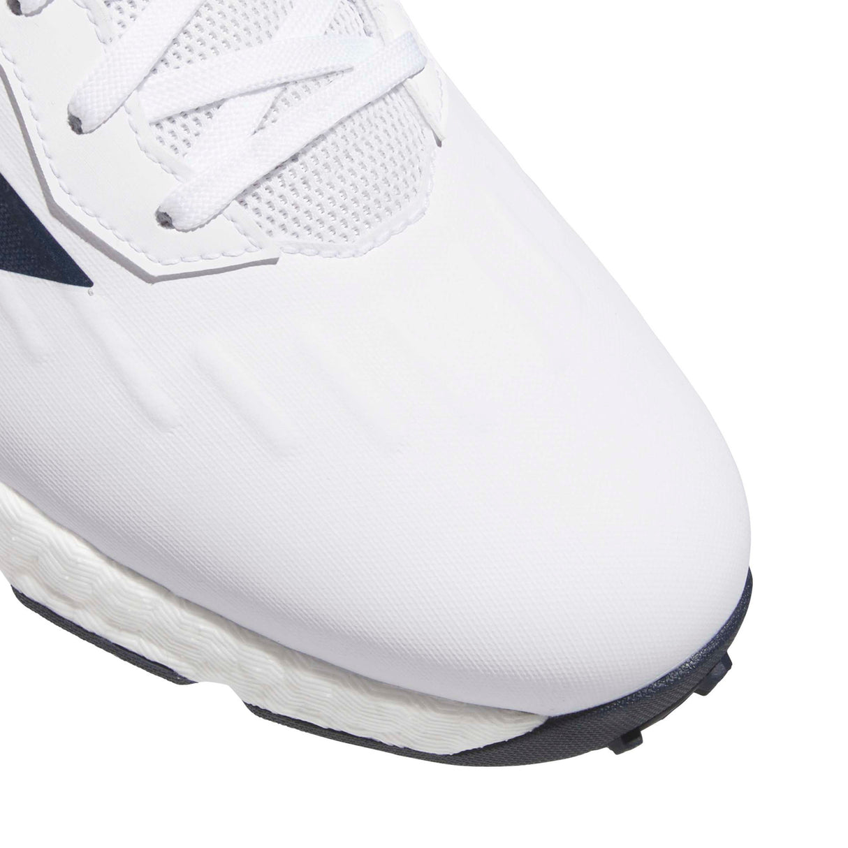 Adidas 2027 CodeChaos Herren Golfschuhe, Weiß / Blau / Rot