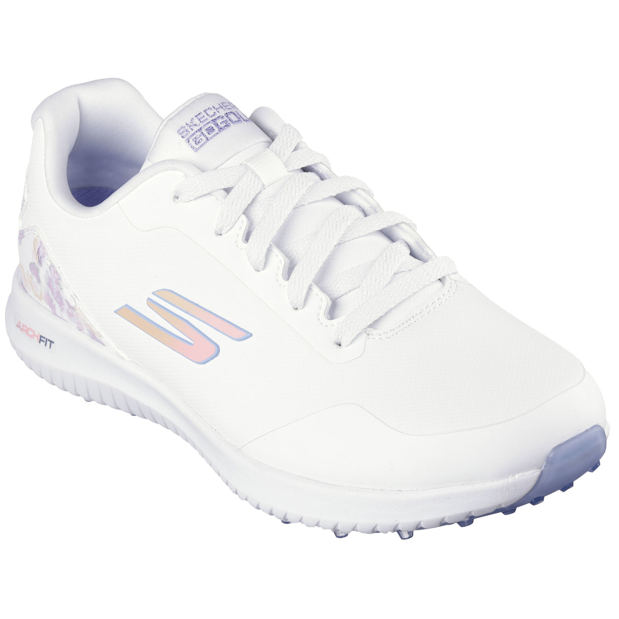 Skechers Max 3 Damen Golfschuhe, Weiß / Floral