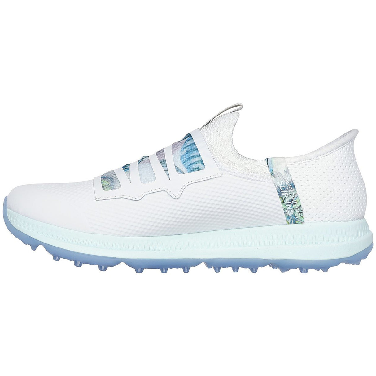 Skechers Elite 5 Twist Slip Damen Golfschuhe, Weiß / Mehrfarbig