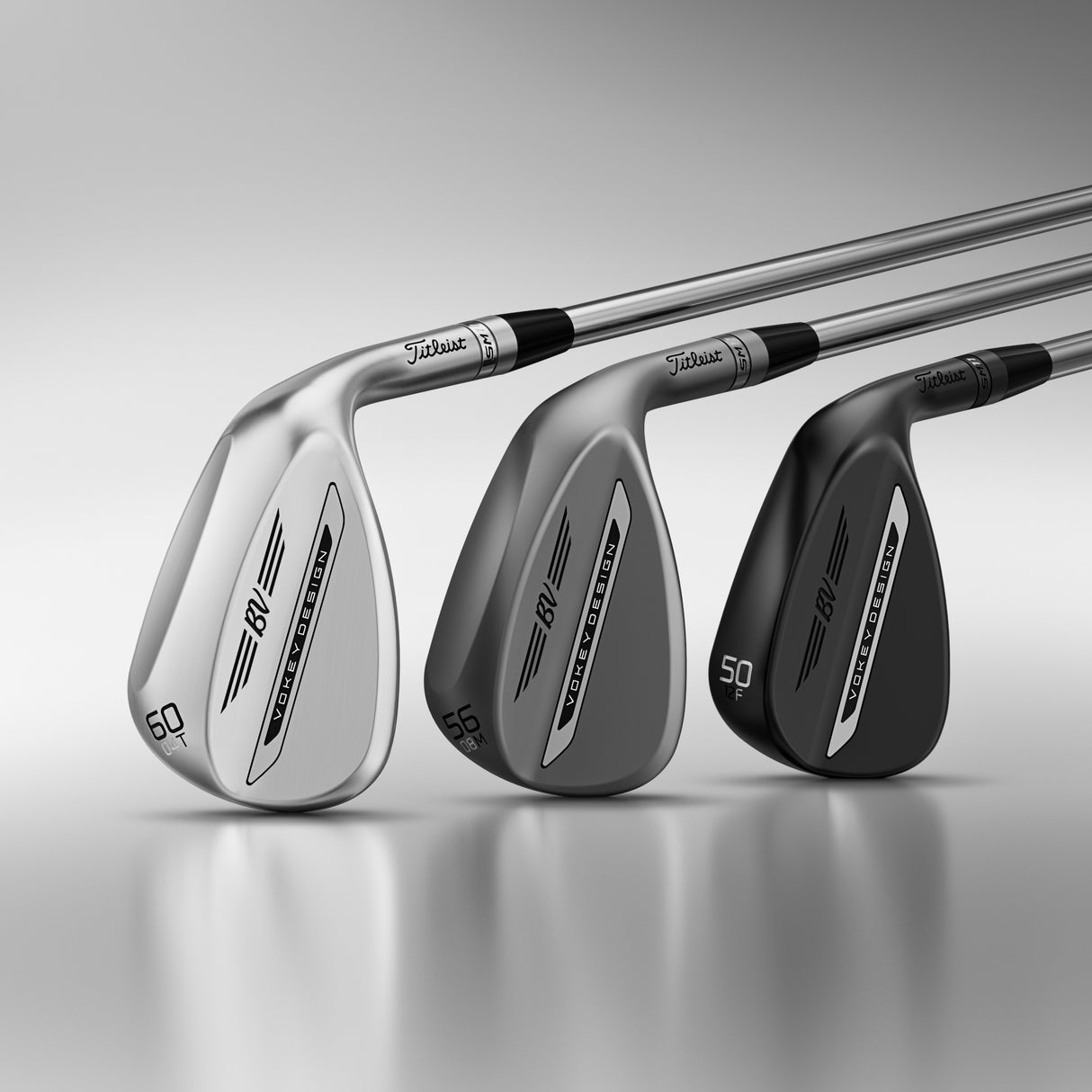 Titleist Vokey Design SM11 Wedge, Tour Chrome, Stahlschaft, Herren Linkshand - Golflaedchen.de