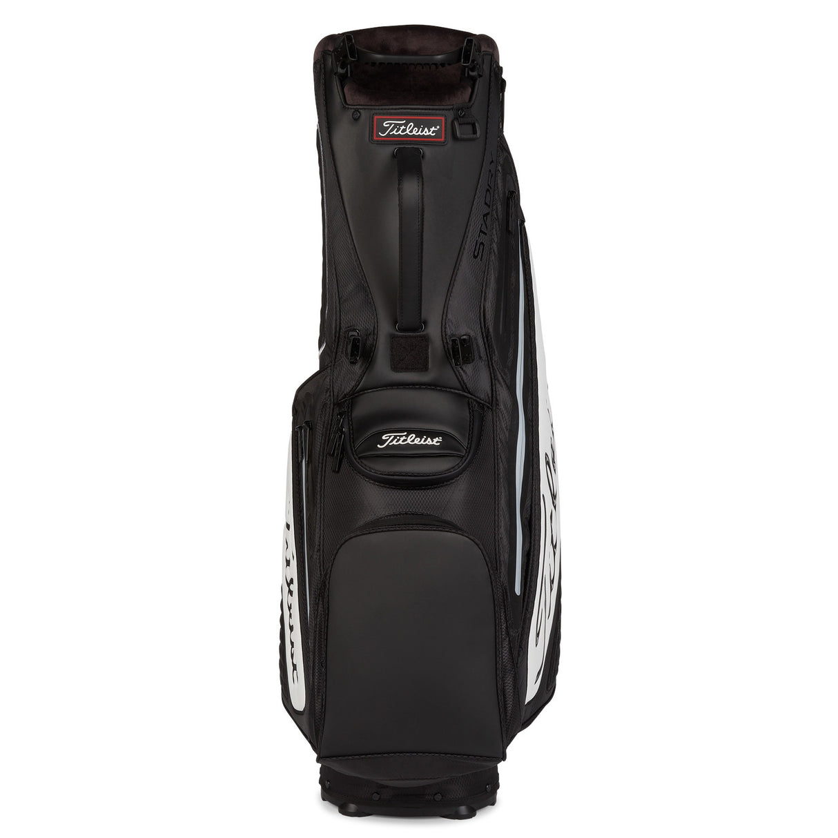 Titleist 2026 Premium Tour Staff StaDry Waterproof Standbag, Weiß / Schwarz