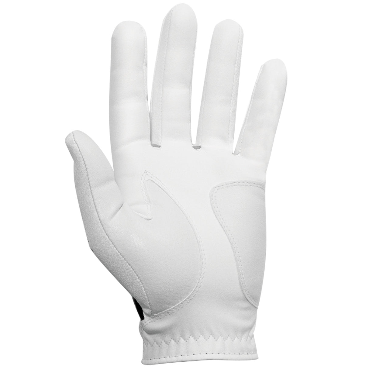 FootJoy WeatherSof Golfhandschuh, Weiß, Herren - Links getragen