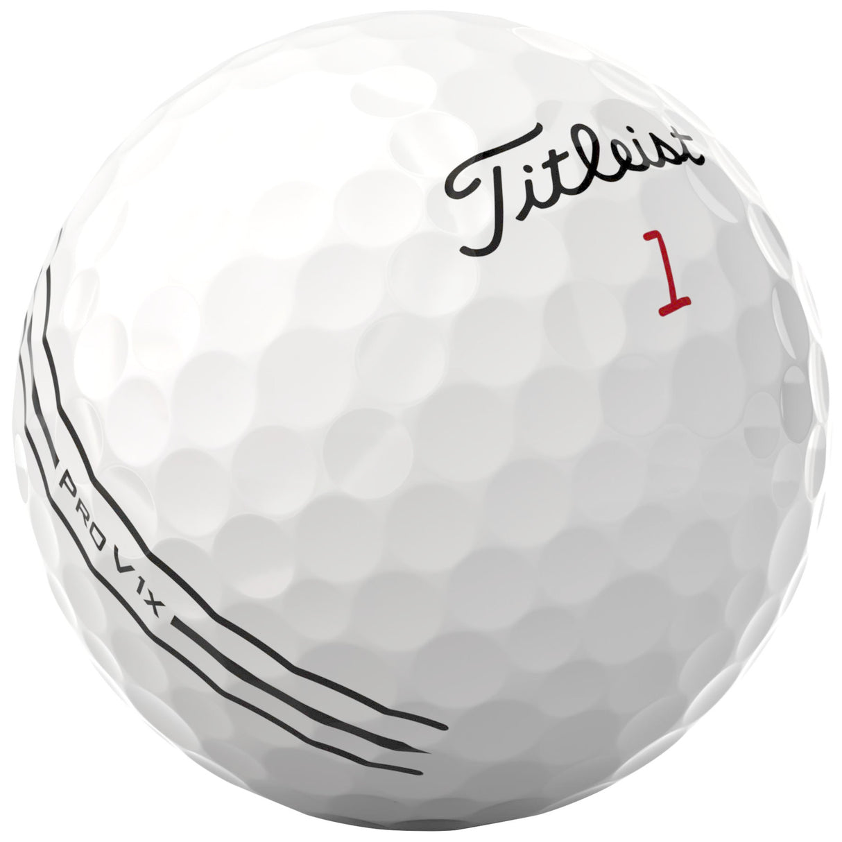 Titleist Pro V1x Alignment Golfbälle 2026, 12 Stück