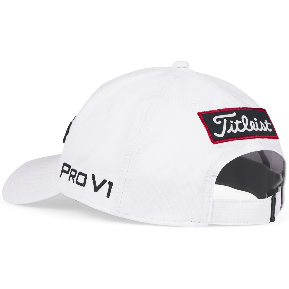 Titleist 2026 Tour Performance Herren Cap, Weiß / Schwarz